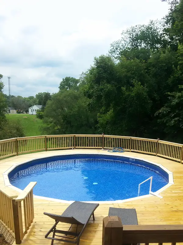 pool with deck installation Edwardsville IL